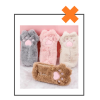 Etui kattenpoot offwhite fluffy